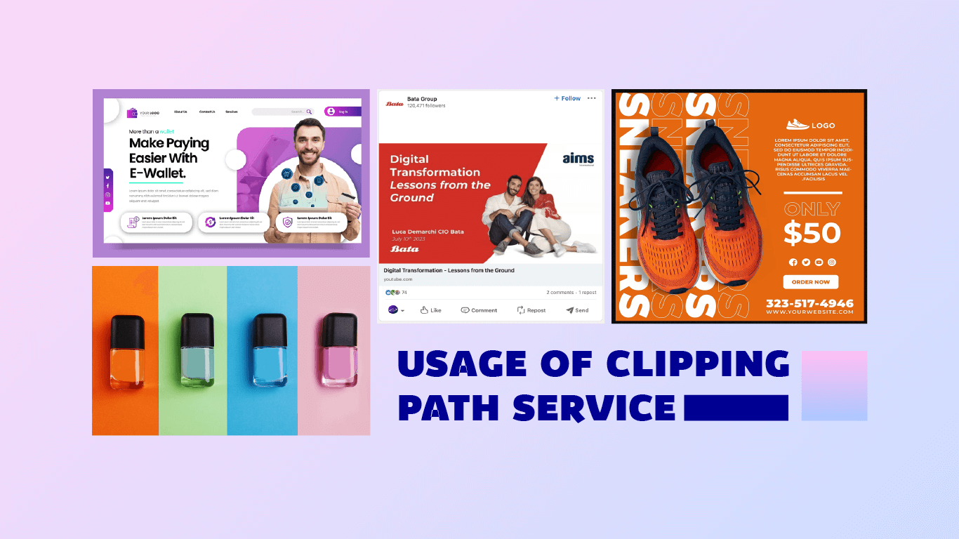 Usage of Clipping Path Service