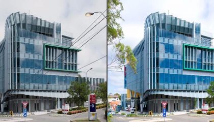 Color correction service