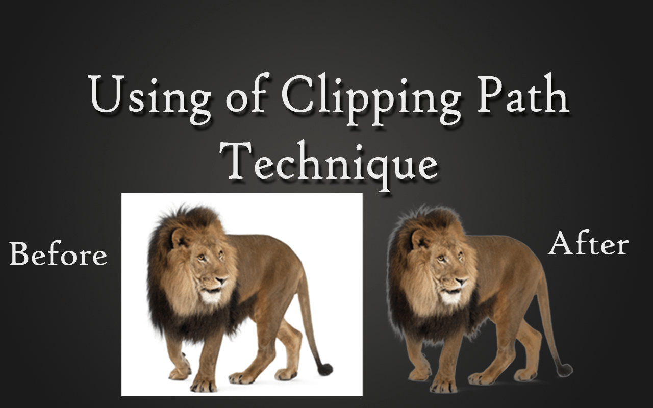 Using-of-Clipping-Path-Technique