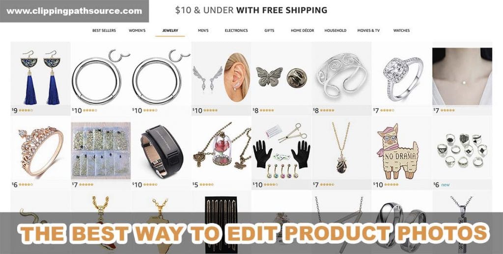 The Best Way To Edit Product Photos