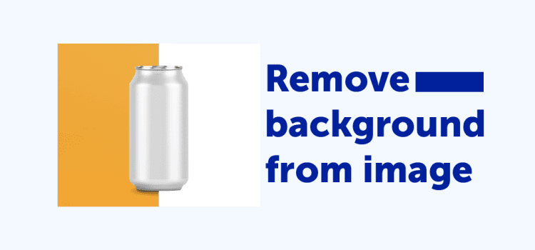 Remove background from image online