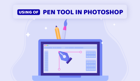 How to use pen tool in Photoshop
