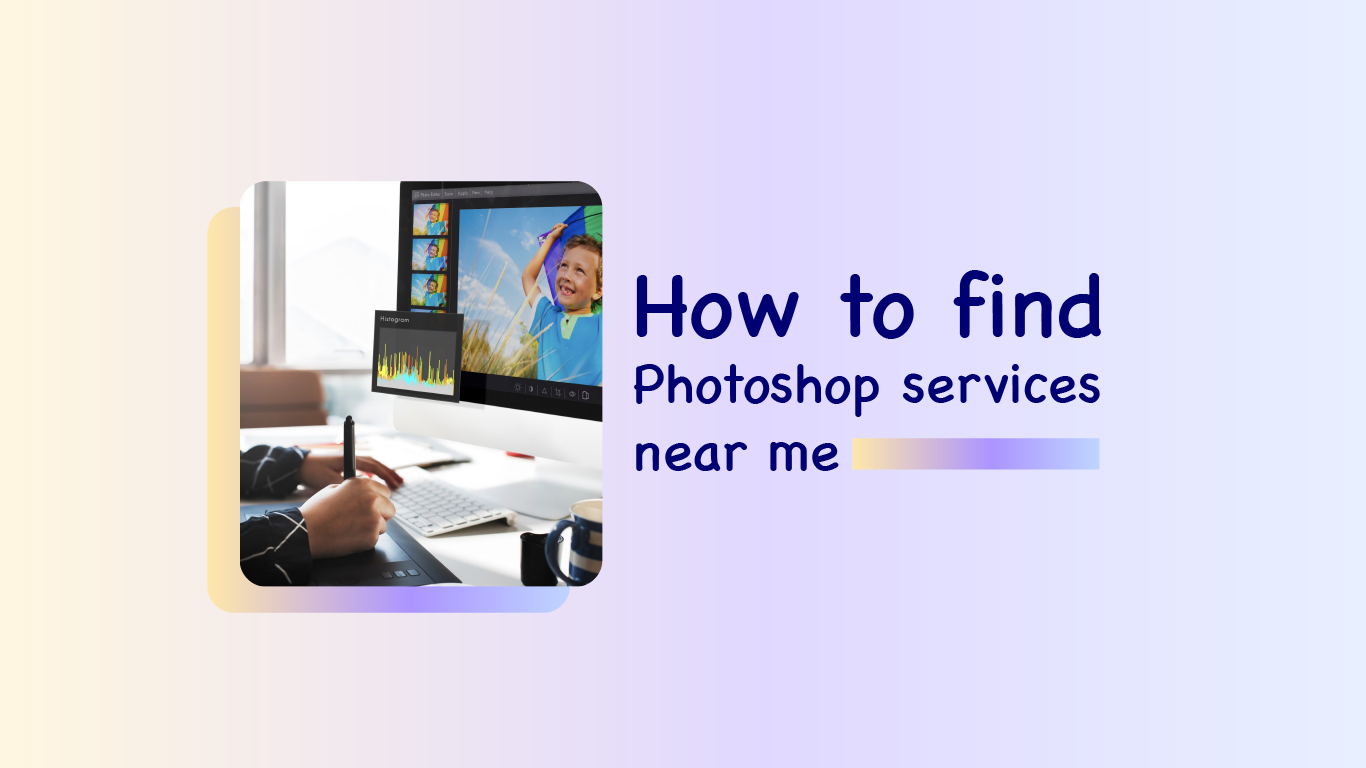 How to find photoshop services near me