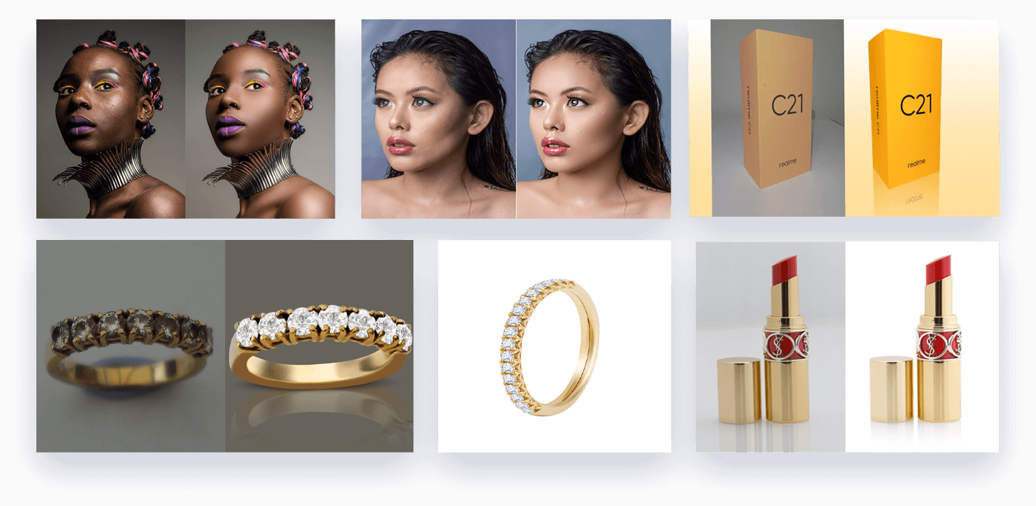 Photo retouching services are a type of image editing service that enhances the appearance of digital images by removing or adjusting unwanted elements, correcting color or exposure, and improving overall image quality.
