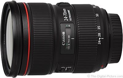 Canon EF 24-70mm f/2.8L II USM Lens