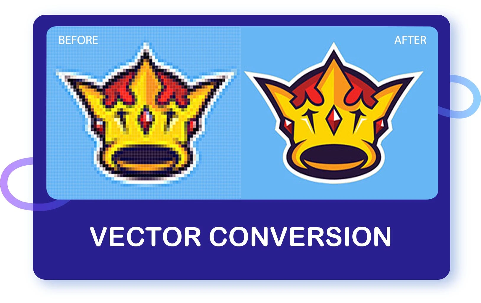 Raster to vector conversion services