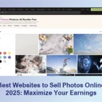 15 Best Websites to Sell Photos Online in 2025- Maximize Your Earnings