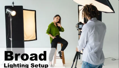 How to Set Up Broad Lighting in Photography (Step-by-Step)