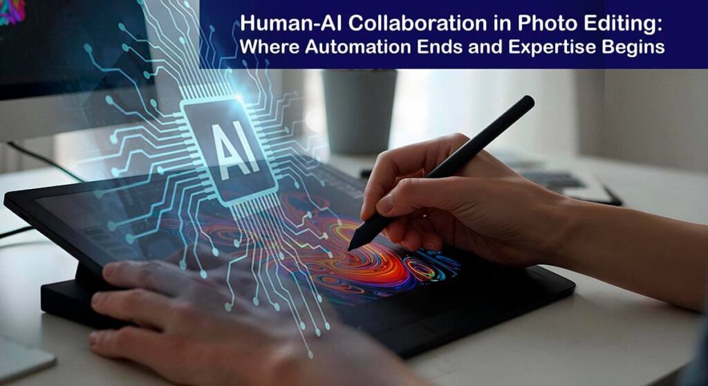Human-AI Collaboration in Photo Editing: Where Automation Ends and Expertise Begins